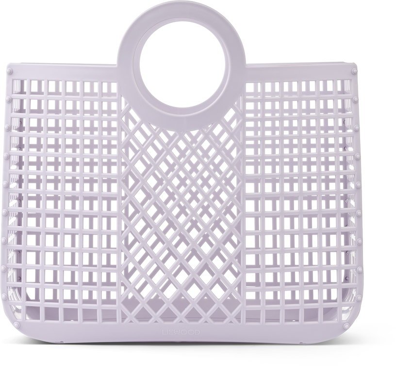 Panier en matériaux recyclés misty lilac Bloom - Liewood - The Cool Republic