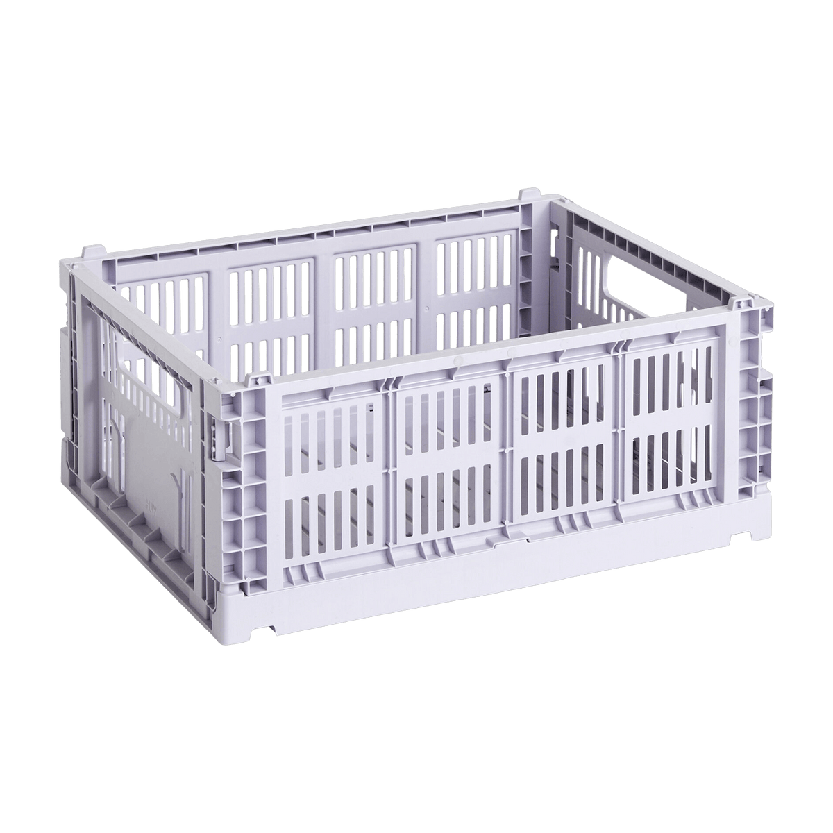 Panier en matière recyclée lavande M Colour Crate - HAY - The Cool Republic