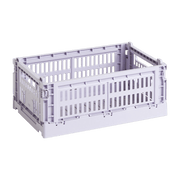 Panier en matière recyclée lavande S Colour Crate - HAY - The Cool Republic