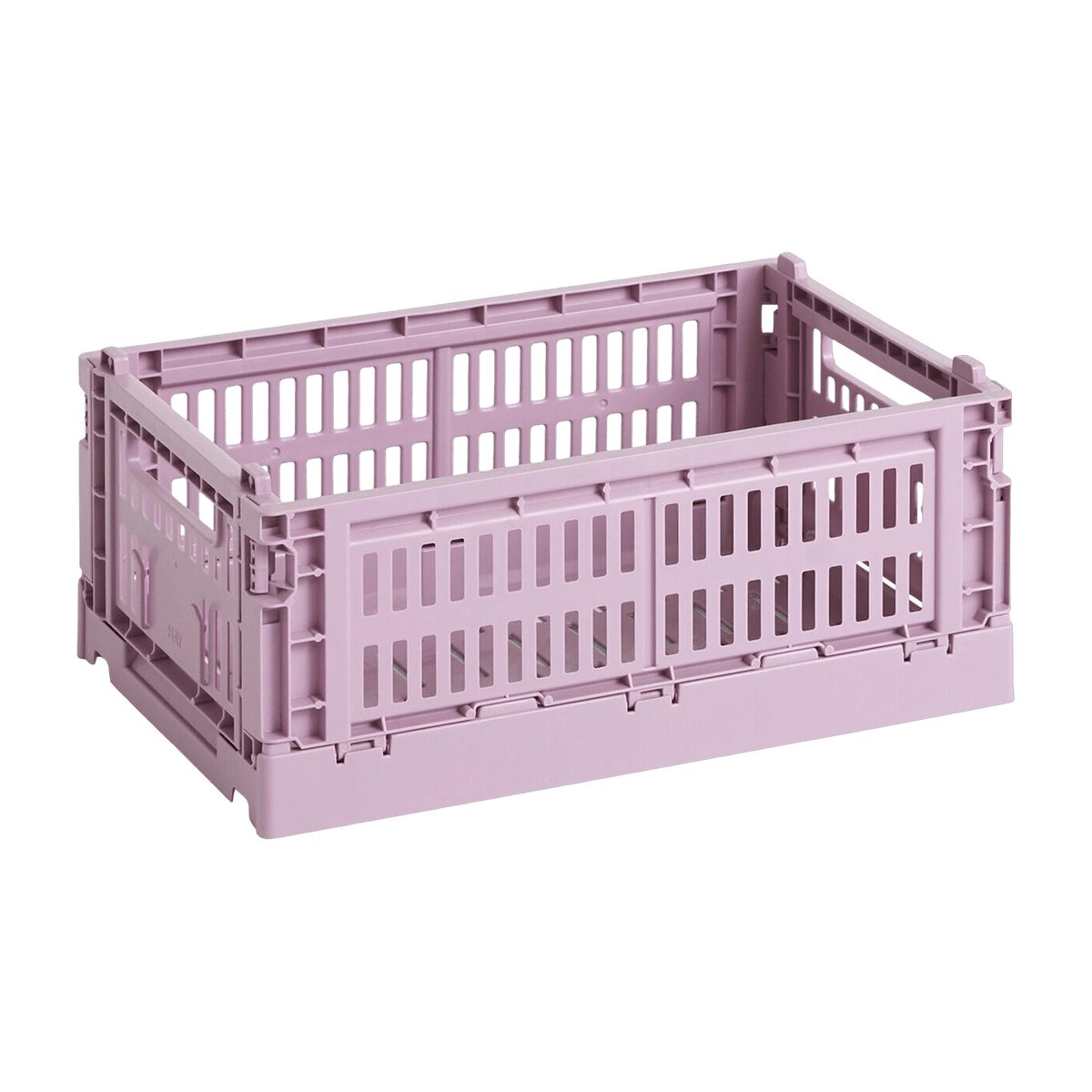 Panier en matière recyclée rose S Colour Crate - HAY - The Cool Republic