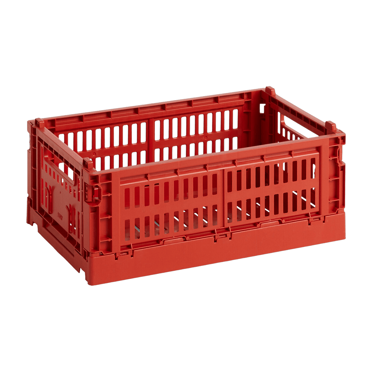 Panier en matière recyclée rouge S Colour Crate - HAY - The Cool Republic