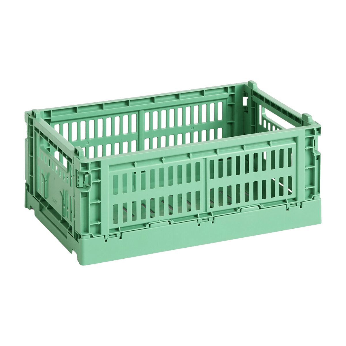 Panier en matière recyclée vert S Colour Crate - HAY - The Cool Republic