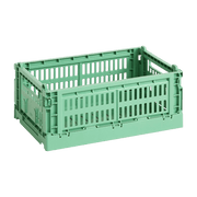 Panier en matière recyclée vert S Colour Crate - HAY - The Cool Republic