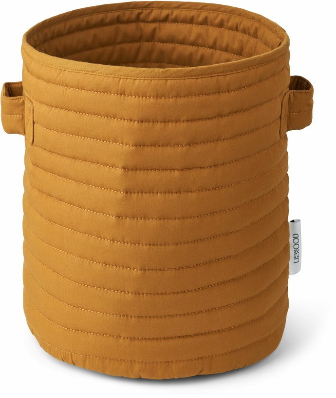 Panier matelassé caramel doré Ally - Liewood - The Cool Republic