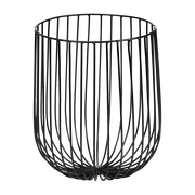 Panier noir en fer Catu L - Serax - The Cool Republic
