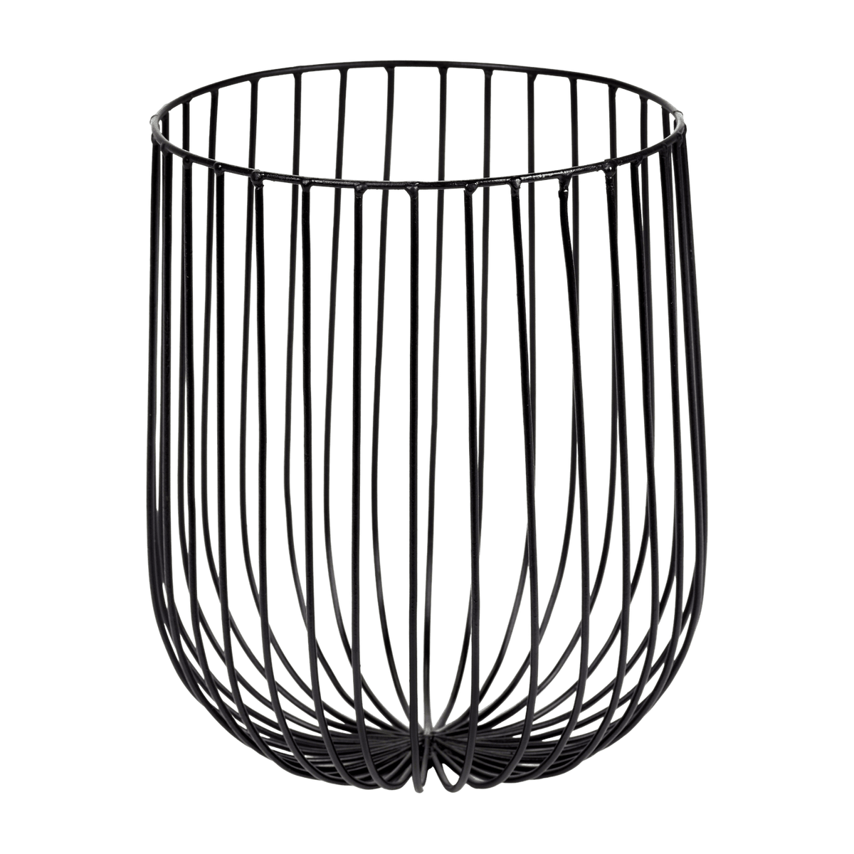 Panier noir en fer Catu L - Serax - The Cool Republic