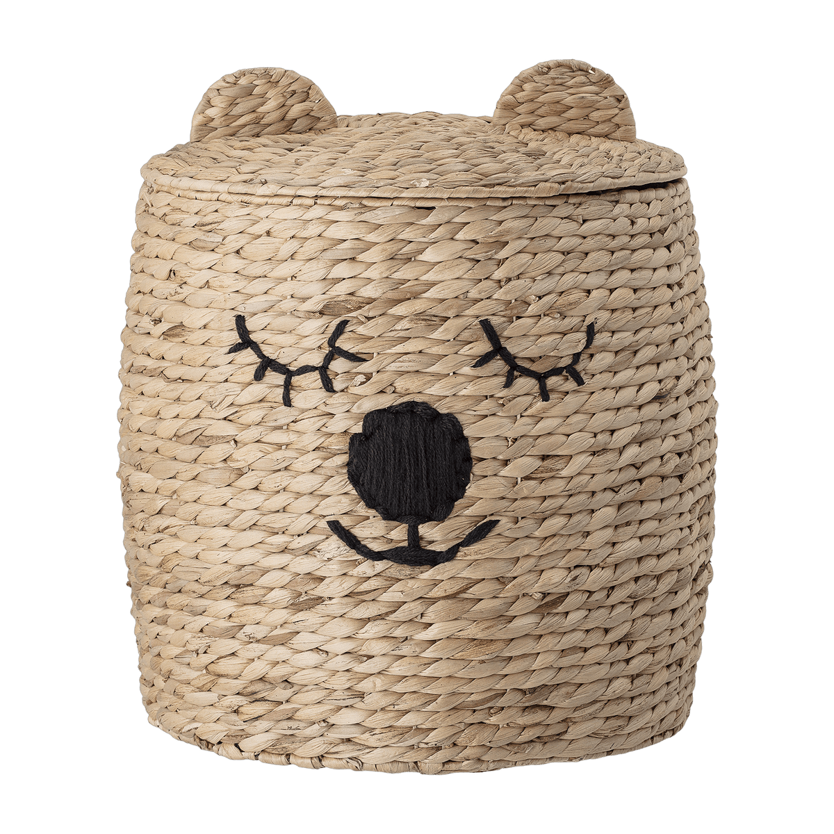 Panier ours en jonc Nature - Bloomingville mini - The Cool Republic