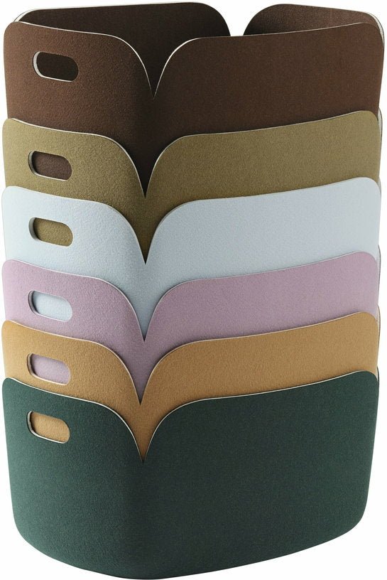 Panier rectangulaire lila Restore - Muuto - The Cool Republic