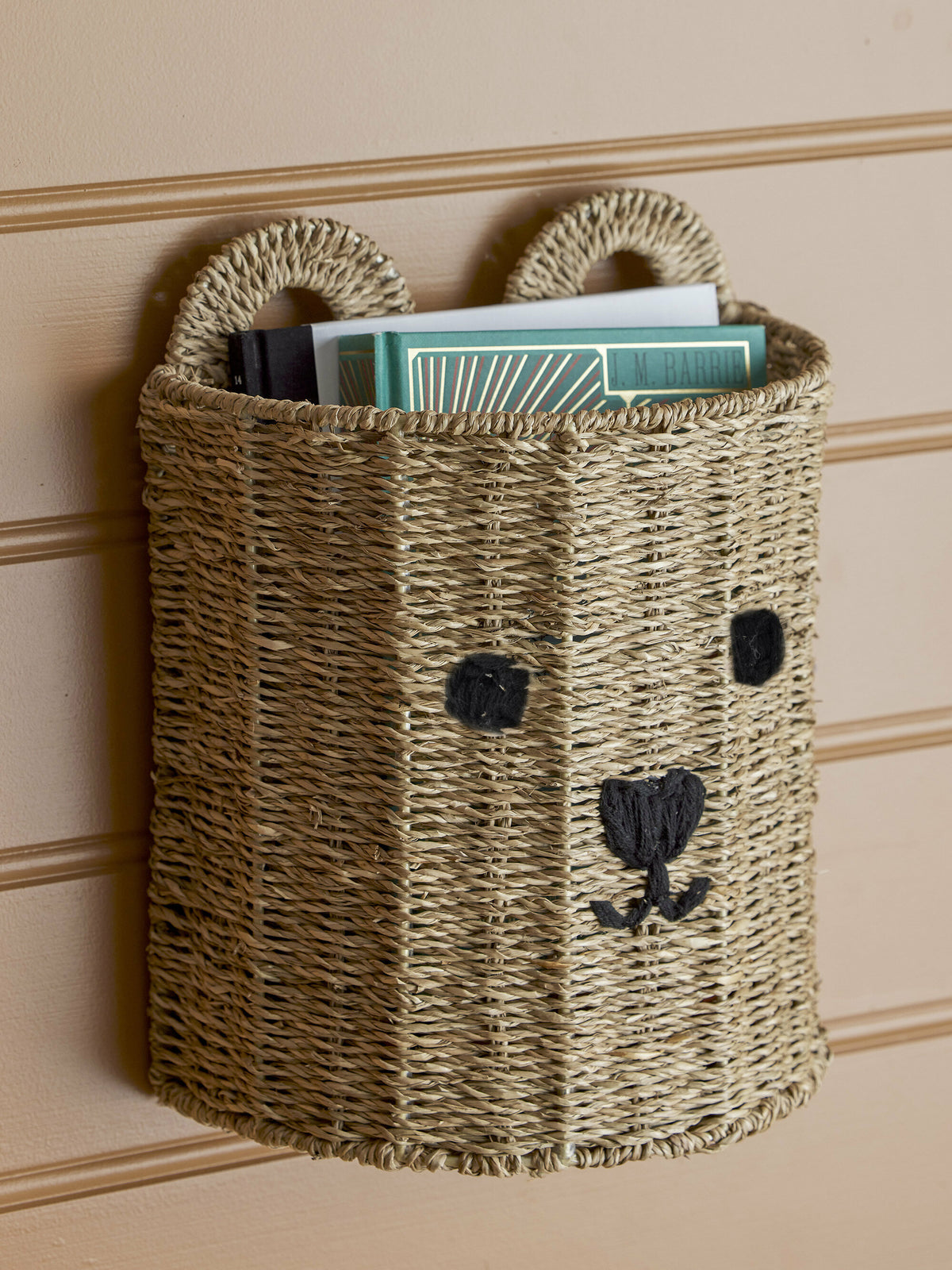 Panier Tesse Nature Seagrass - Bloomingville Mini