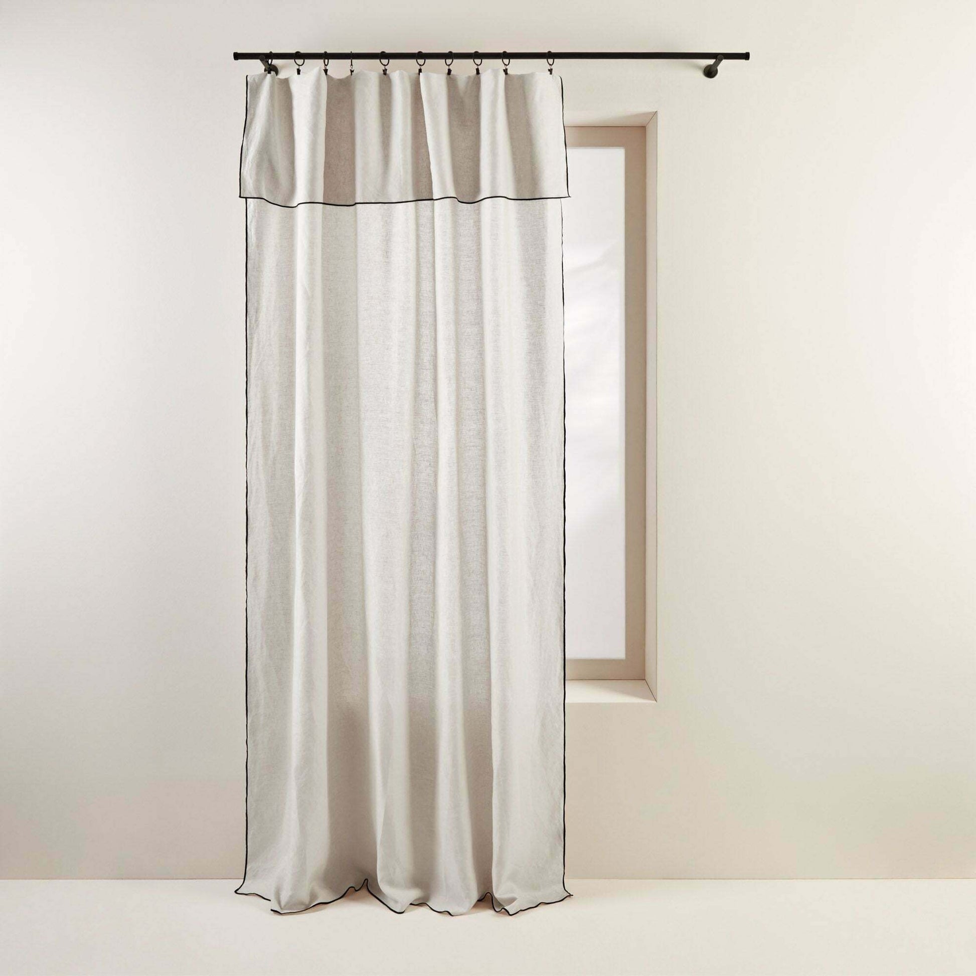 Panneau Carlina Beige Clair Et Bourdon Noir - Madura - The Cool Republic