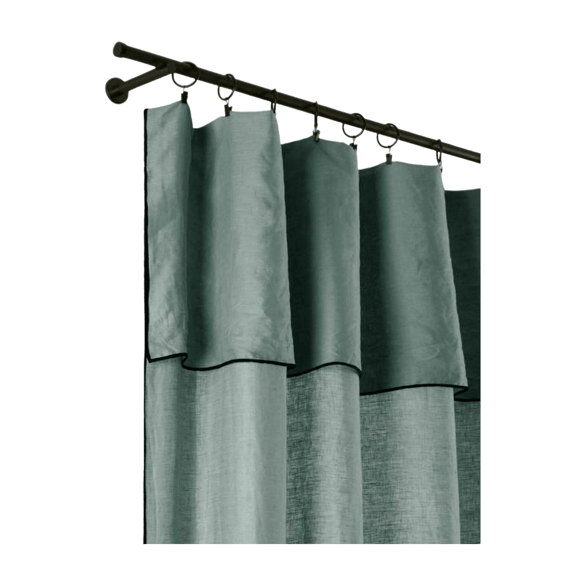 Panel Carlina blue grey and black bumblebee - Madura - The Cool Republic