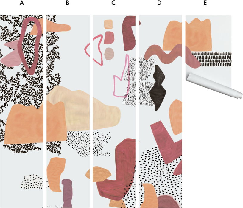 Panneau de papier peint Alice - MUES Design - The Cool Republic