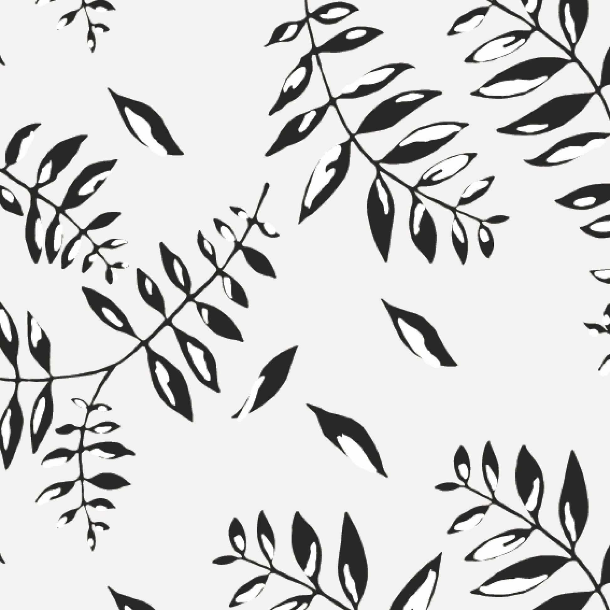Panneau de papier peint blanc Jamini 3 - MUES Design - The Cool Republic