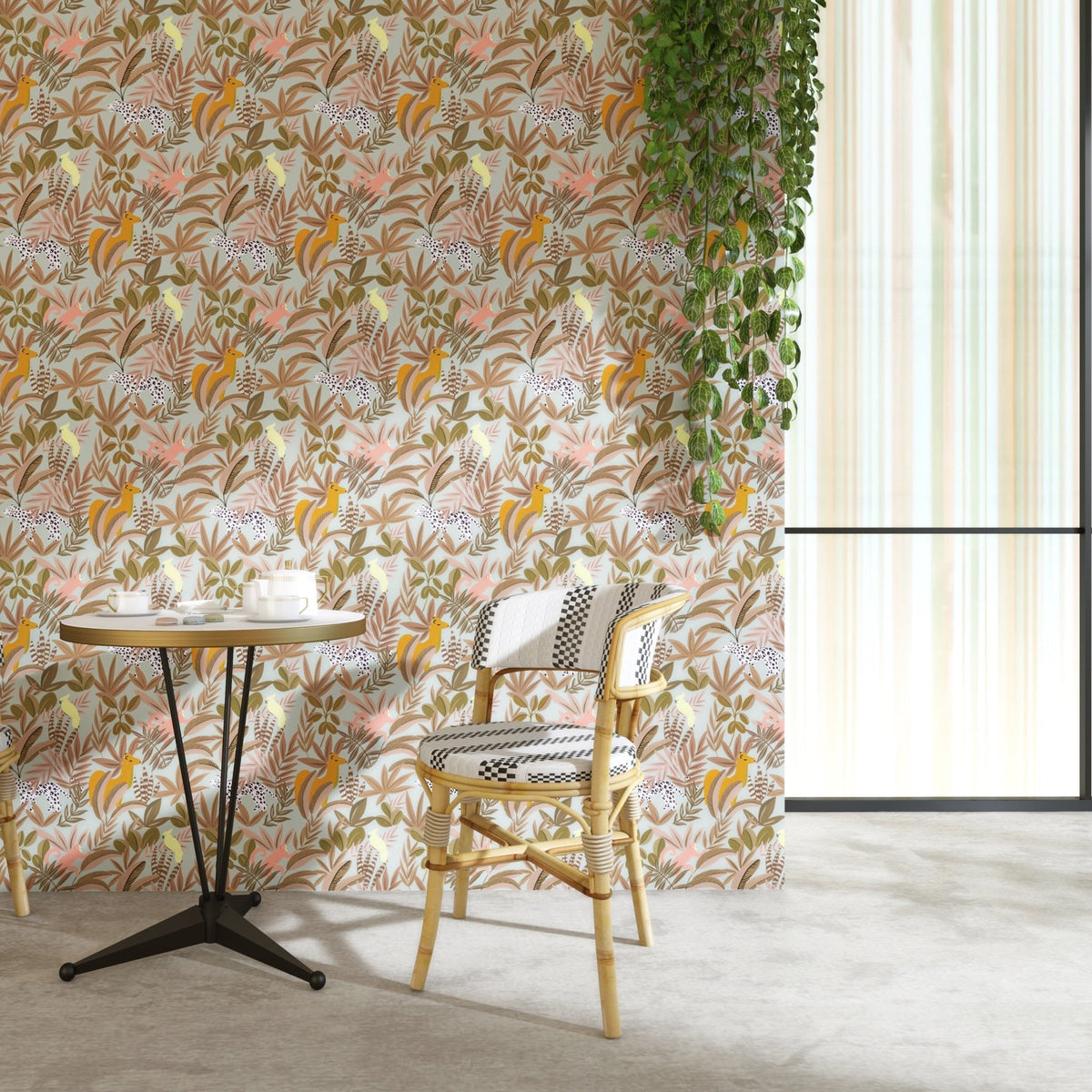 Papier peint amande Animalia - Season Paper - The Cool Republic