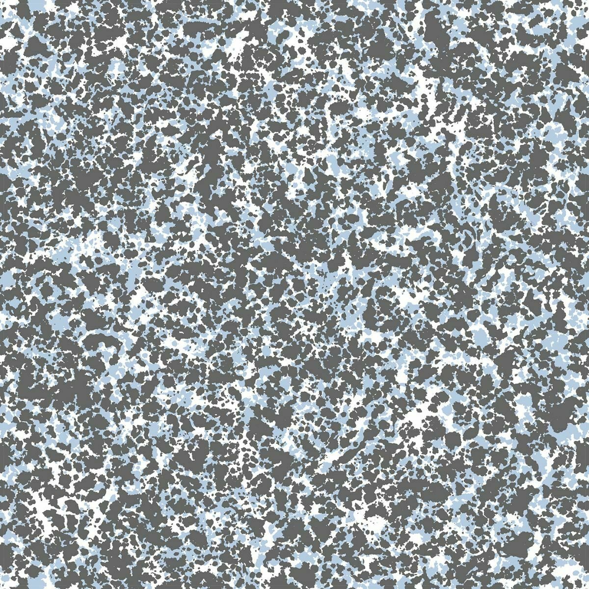 Papier peint bleu Beaux Arts Raccordable - Edito - The Cool Republic