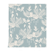 Papier peint bleu Jungle - Season Paper - The Cool Republic