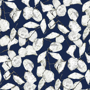 Papier peint bleu marine Monnaie de Pape Raccordable - Edito - The Cool Republic