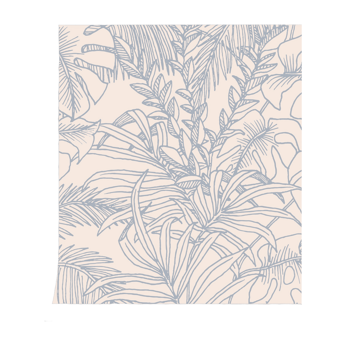 Papier peint gris Abondance - Season Paper - The Cool Republic