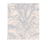 Papier peint gris Abondance - Season Paper - The Cool Republic