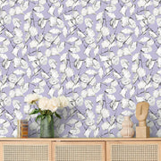 Papier peint intissé lilas 192x270 cm Monnaie de pape - Edito