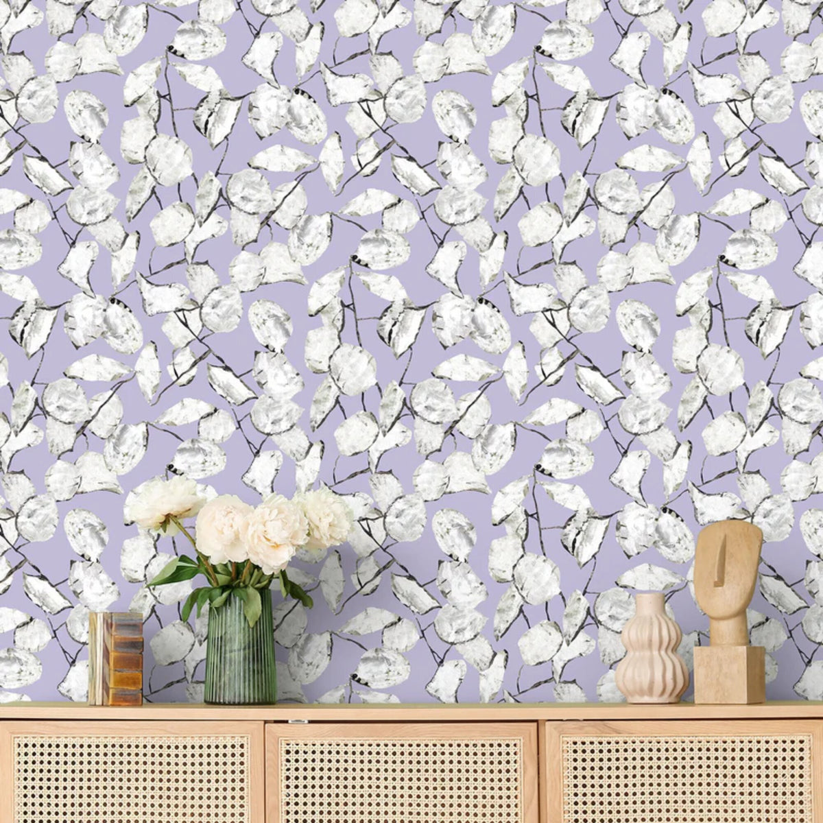 Papier peint intissé lilas 192x270 cm Monnaie de pape - Edito