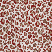 Papier peint intissé rouge savane 192x270 cm Leopard - Edito