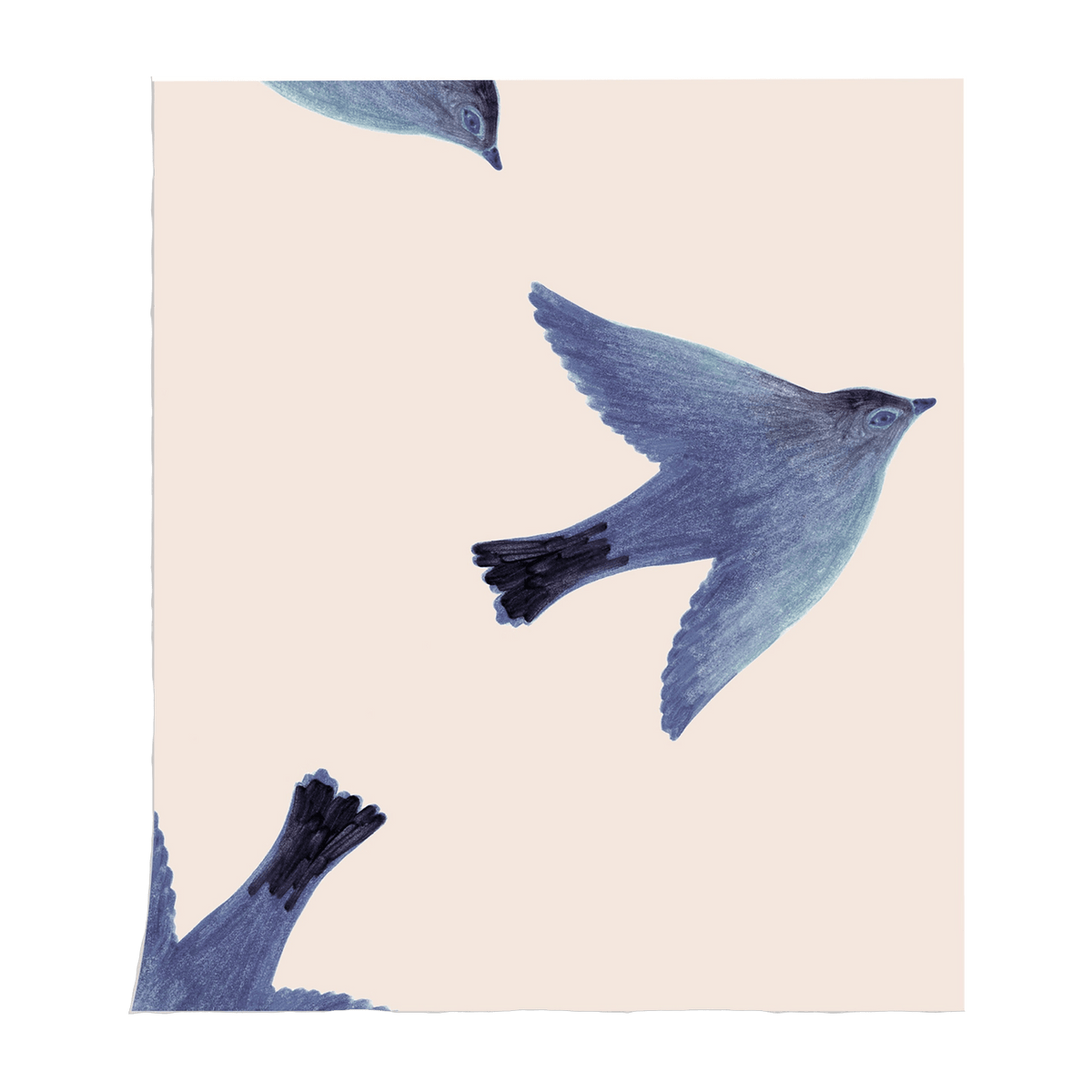 Papier peint L'oiseau - Season Paper - The Cool Republic