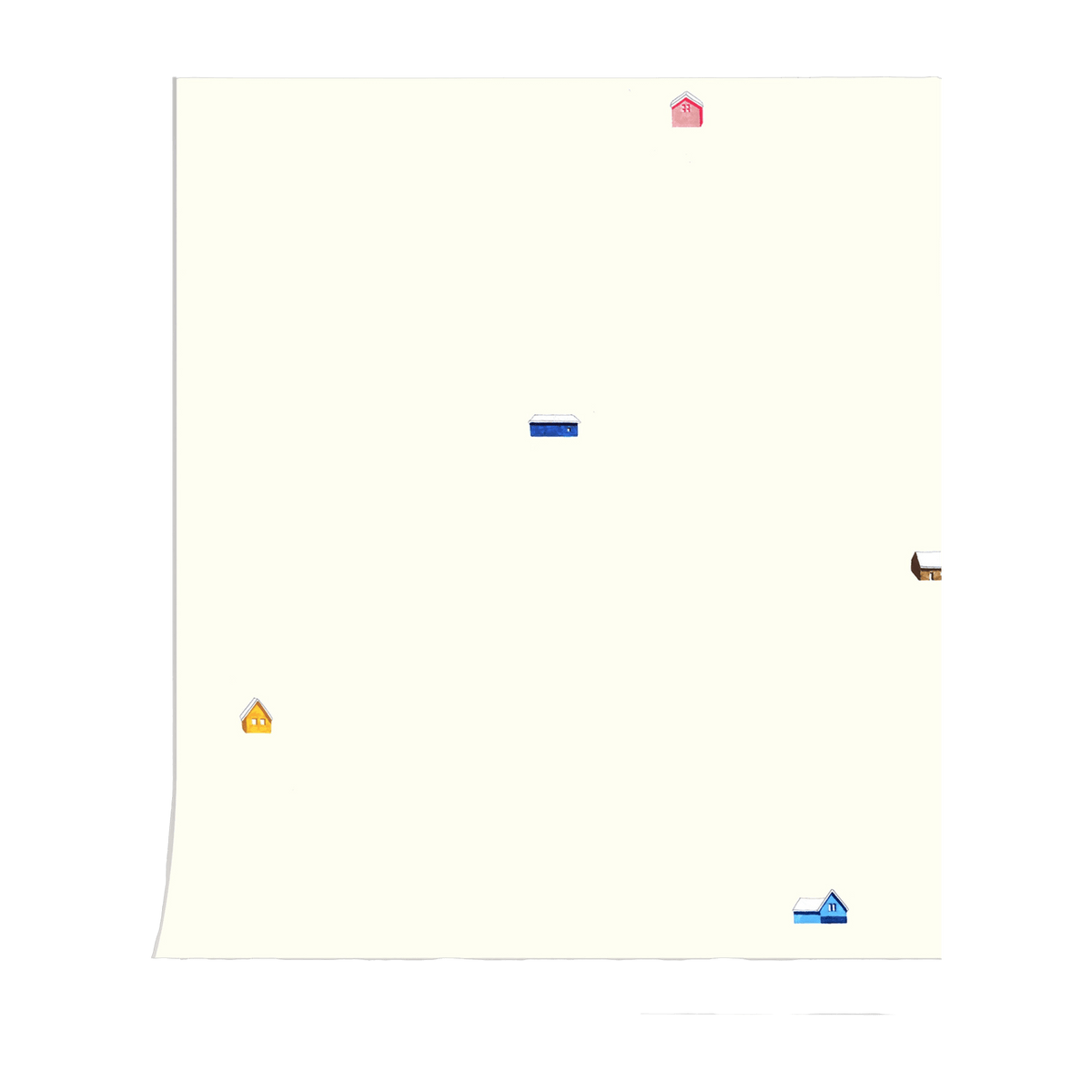 Papier peint Maisons - Season Paper - The Cool Republic