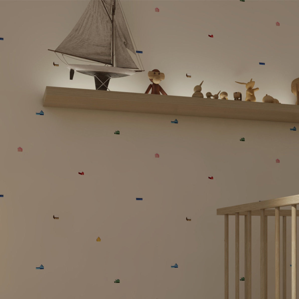Papier peint Maisons - Season Paper - The Cool Republic