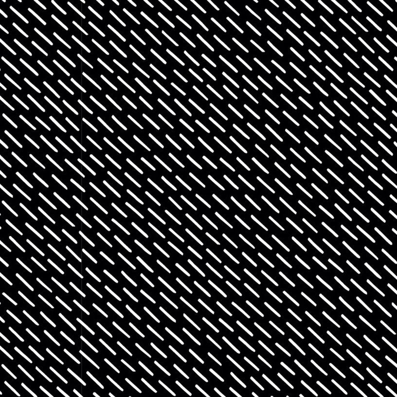 Papier peint noir et blanc Happy Rain - La Chance - The Cool Republic