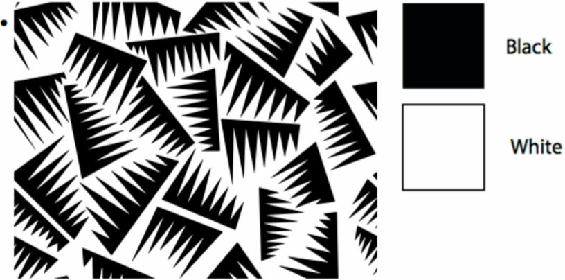 Papier peint noir et blanc Jer - La Chance - The Cool Republic