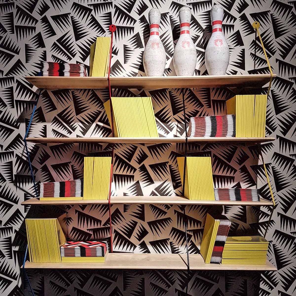 Papier peint noir et blanc Jer - La Chance - The Cool Republic