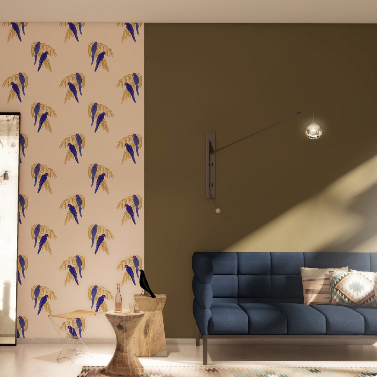 Papier peint Parrots - Season Paper - The Cool Republic