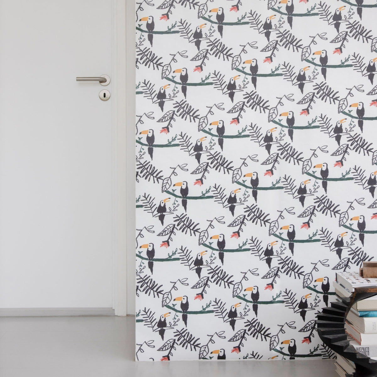 Papier peint toucan 10 m - Nofred - The Cool Republic