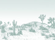 Papier peint vert Arizona - Edito - The Cool Republic