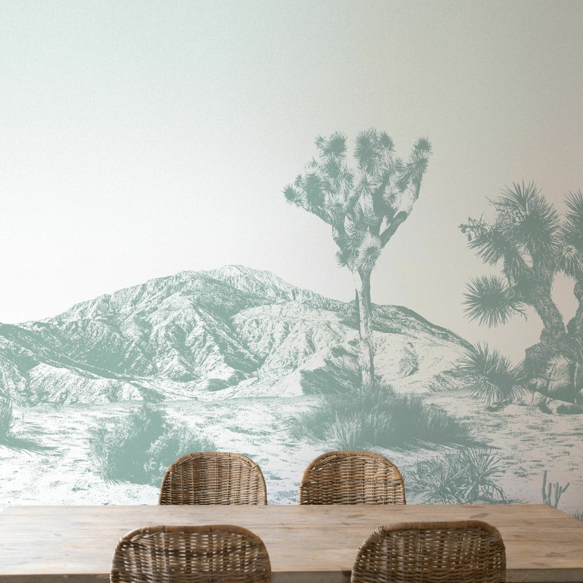 Papier peint vert Arizona - Edito - The Cool Republic
