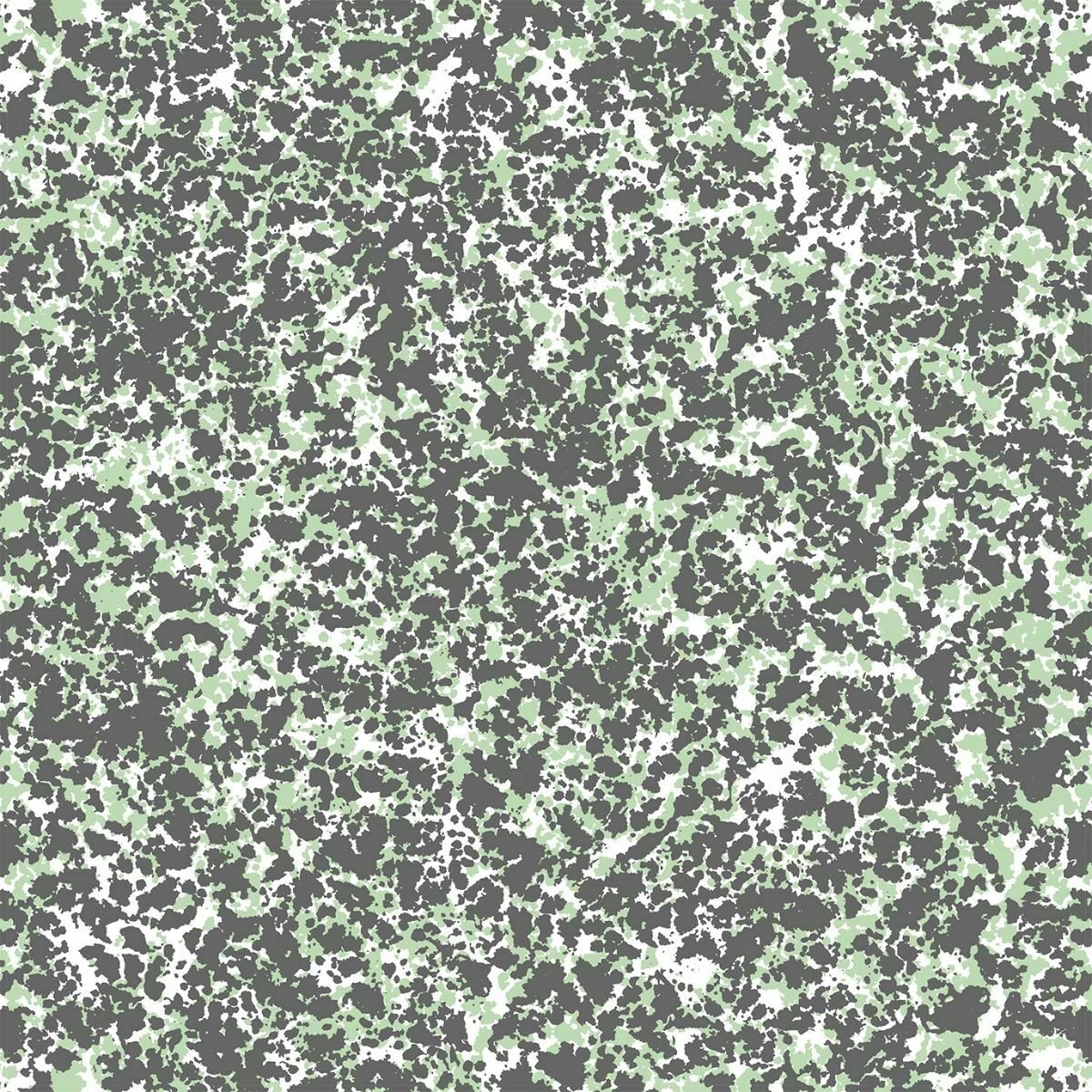 Papier peint vert Beaux Arts Raccordable - Edito - The Cool Republic