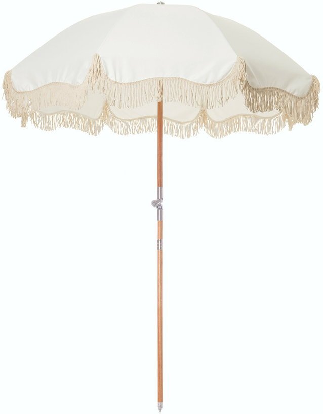Parasol blanc antique Premium - Business & Pleasure - The Cool Republic