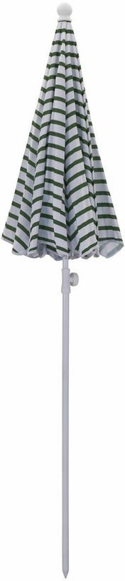 Parasol De Plage/Jardin Hdoktogon Vert/Blanc - House Doctor - The Cool Republic