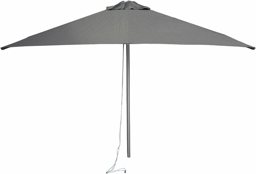 Parasol gris 300x300 cm Harbour - Cane - Line - The Cool Republic