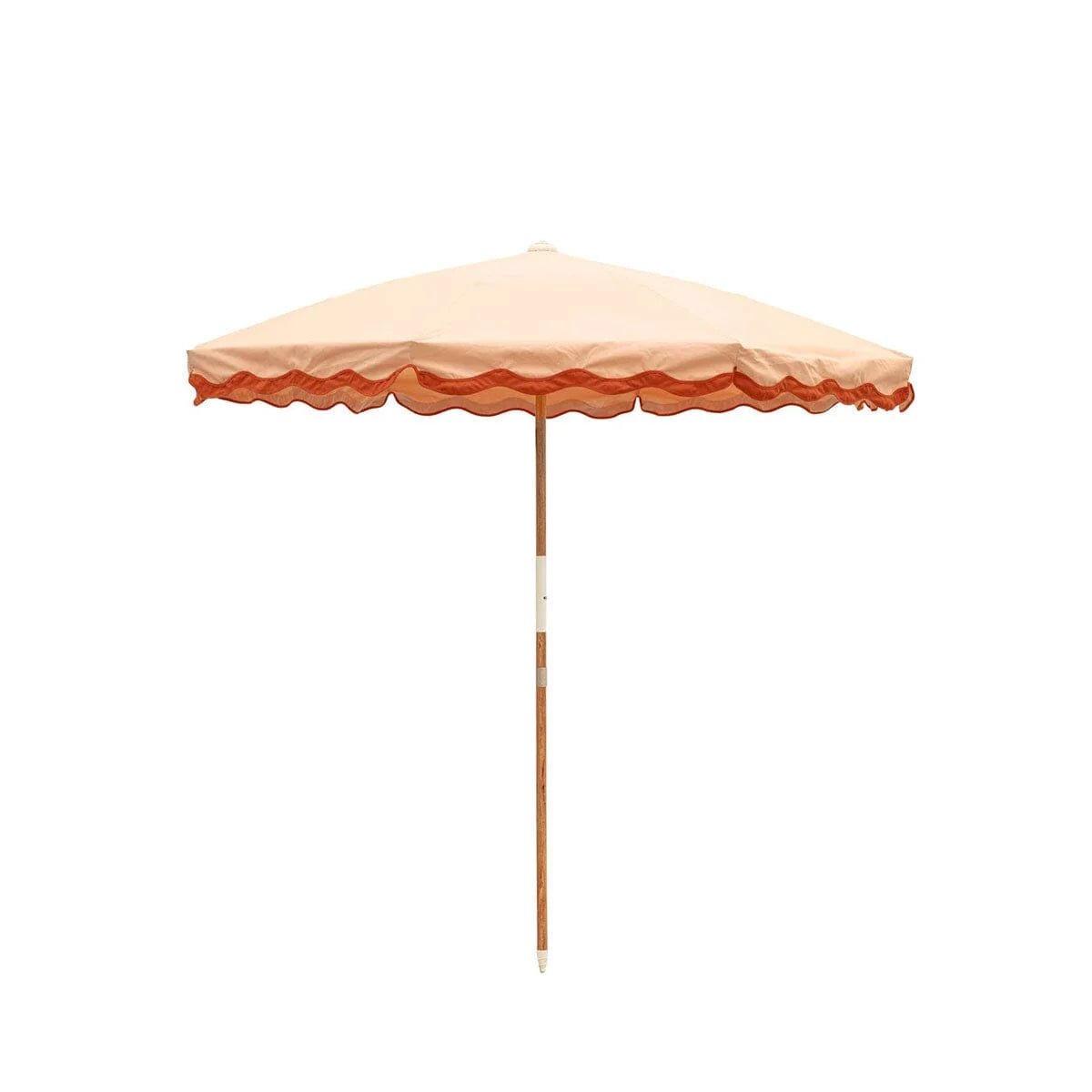 Parasol rond en tissu rose Rivie Pink 200cm Amalfi - Business & Pleasure - The Cool Republic