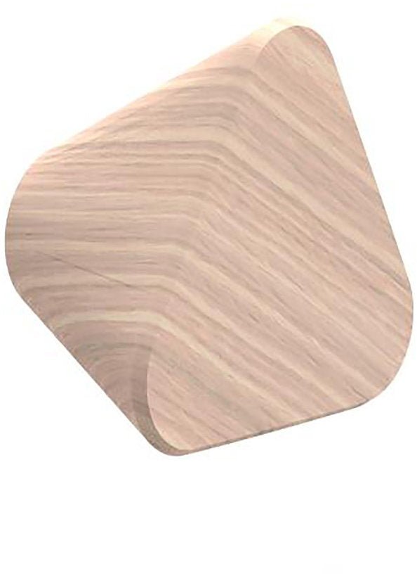 Patère en chêne naturel 9 cm Léonie - Hartô - The Cool Republic