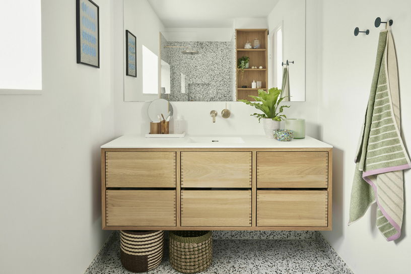 Patère murale beige Flare - Hübsch - The Cool Republic