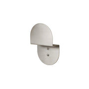 Patère murale en acier inox brossé 10 x 16 x 4 cm - Nobodinoz - The Cool Republic