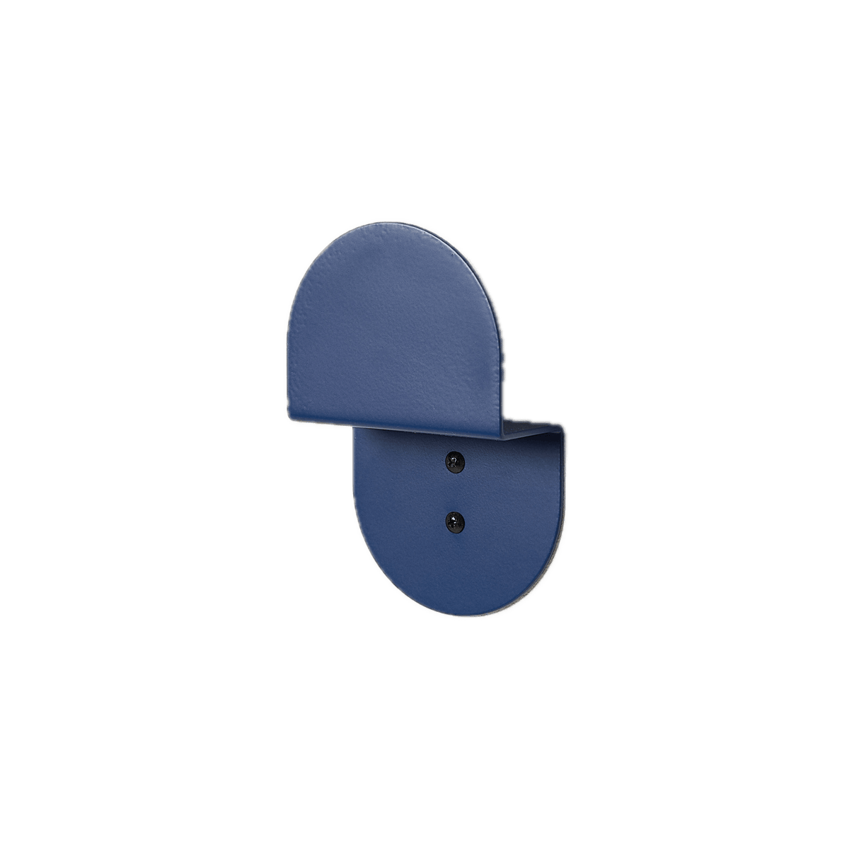 Patère murale en acier laqué bleu nuit 10 x 16 x 4 cm - Nobodinoz - The Cool Republic