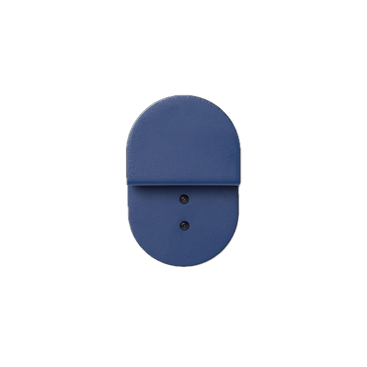 Patère murale en acier laqué bleu nuit 10 x 16 x 4 cm - Nobodinoz - The Cool Republic