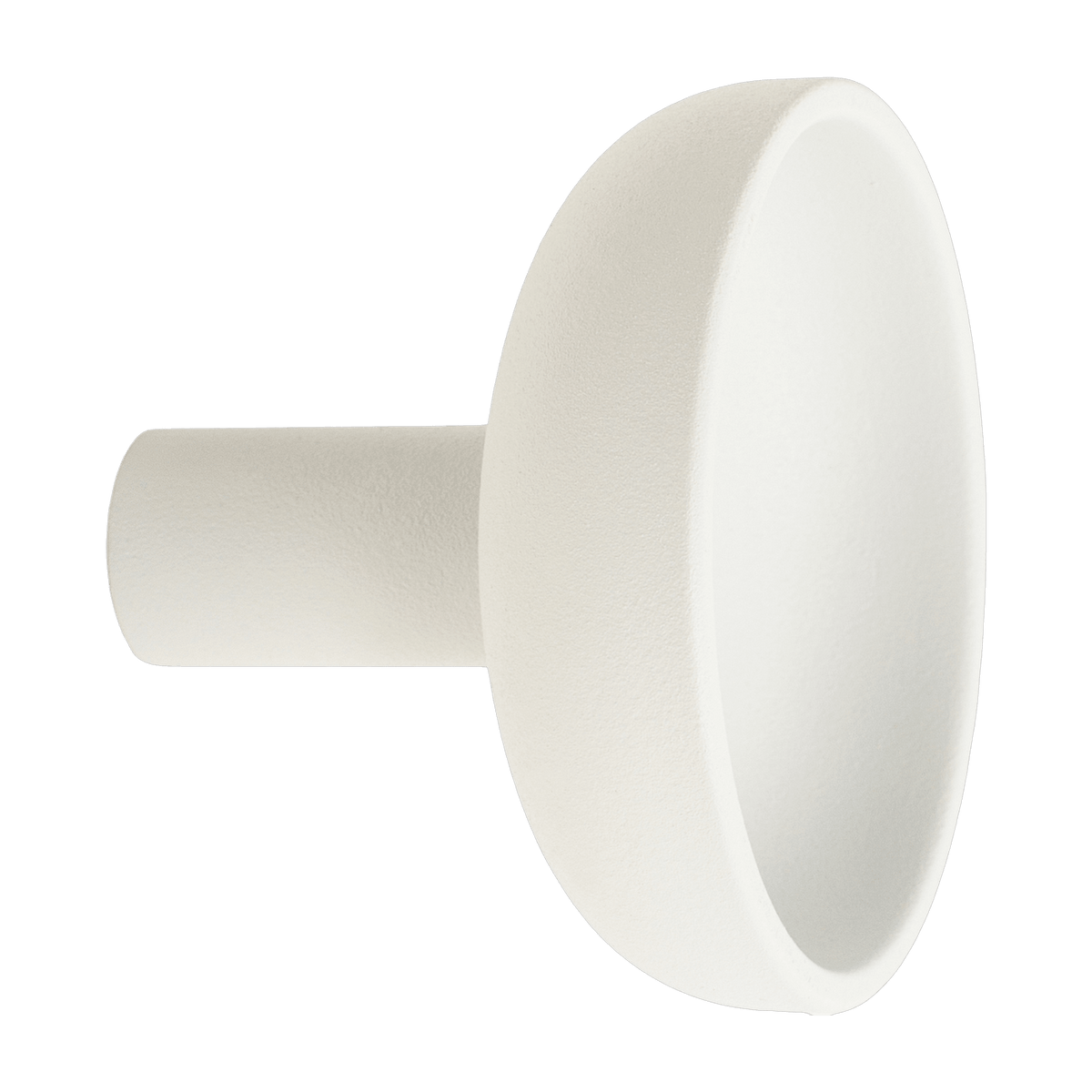 Patère murale en métal beige 8 cm Hook - Hem - The Cool Republic