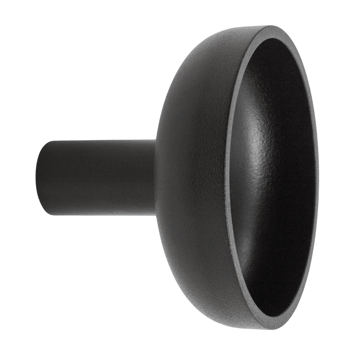 Patère murale en métal noir 8 cm Hook - Hem - The Cool Republic