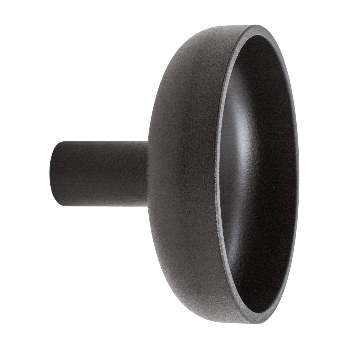 Patère murale en métal noir 9 cm Hook - Hem - The Cool Republic
