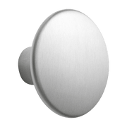 Patère ronde en aluminium gris 2,7 cm Dots - Muuto - The Cool Republic